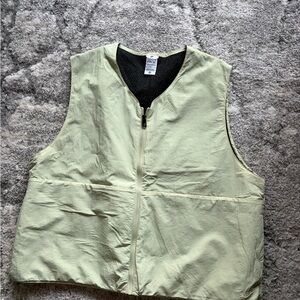 Nike tech pack Pale Green Zip-Up Vest